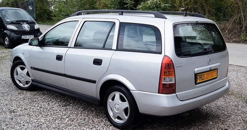 Opel Astra cena 6500 przebieg: 216000, rok produkcji 1999 z Szczecin małe 781